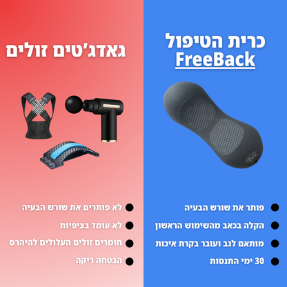 FreeBack - כרית הטיפול לגב