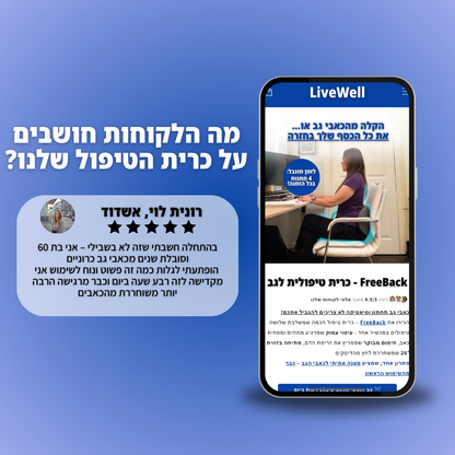 FreeBack - כרית הטיפול לגב