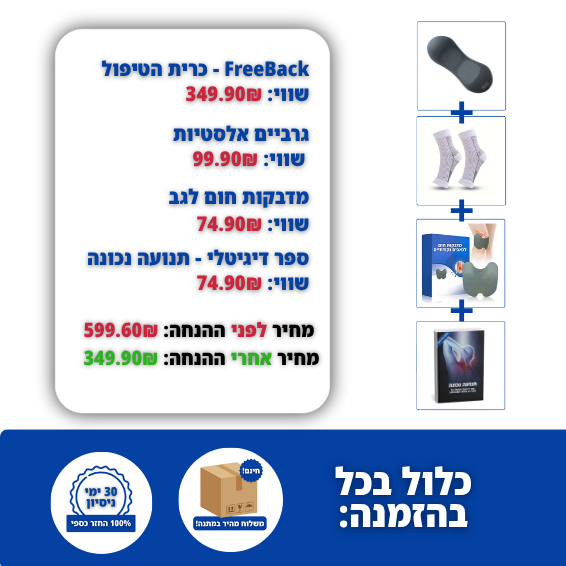 FreeBack - כרית הטיפול לגב